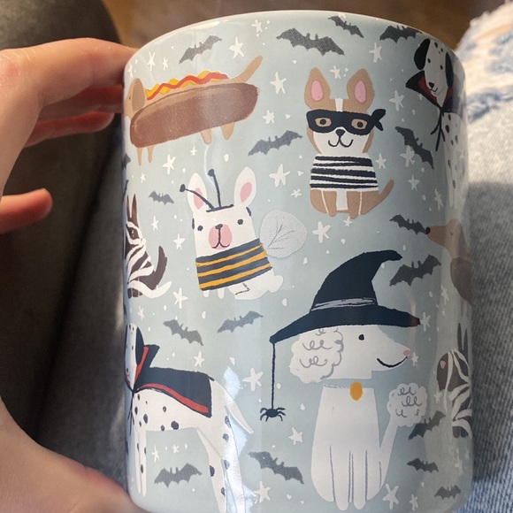 NWT Dogs in Halloween Costumes Coffee Mug Prima Design - Picture 4 of 8